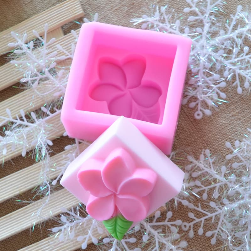Nicole R0020 plant flower handmade soap mold silicone soap mold chocolate mold factory direct sale