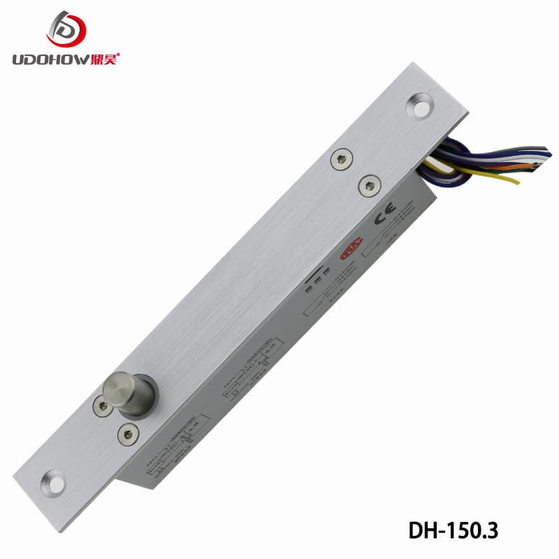 Narrow Panel Access Control Electric Mortise Lock with Signal Output Low Temperature Delay Electric Lock