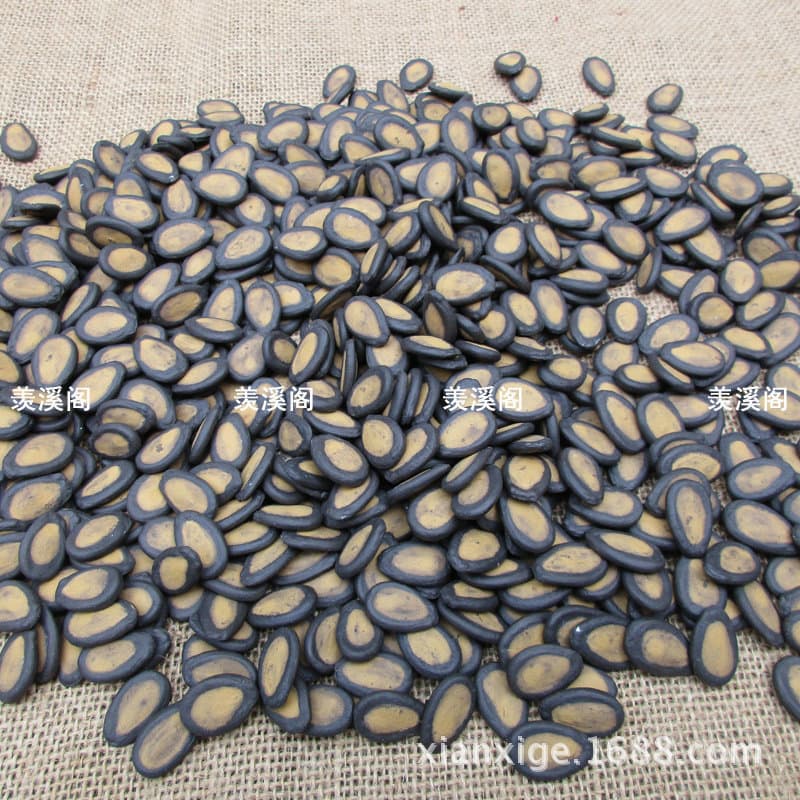 Yixing Zisha Craft Zisha Watermelon Seed Zisha Tea Pet Ornament