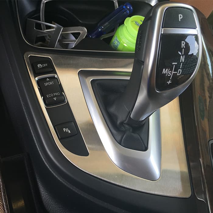BMW new 3 series gear panel decorative sticker 320i 320Li 328i interior modification special accessories