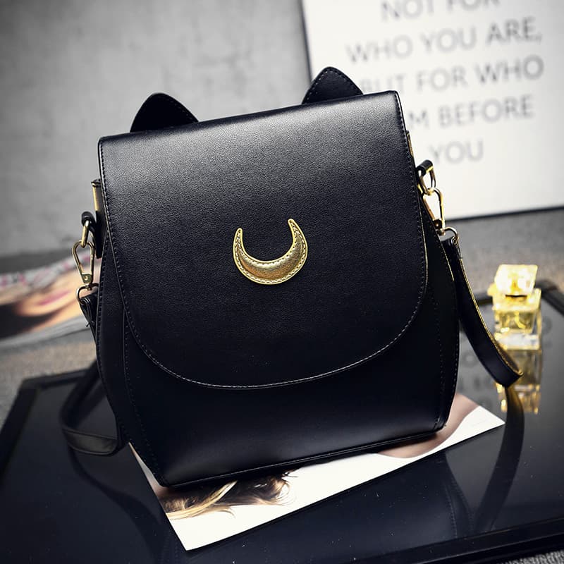 Women's Backpack 2020 New Sailor Moon Luna Cat Fashion Backpack Casual Travel Bag