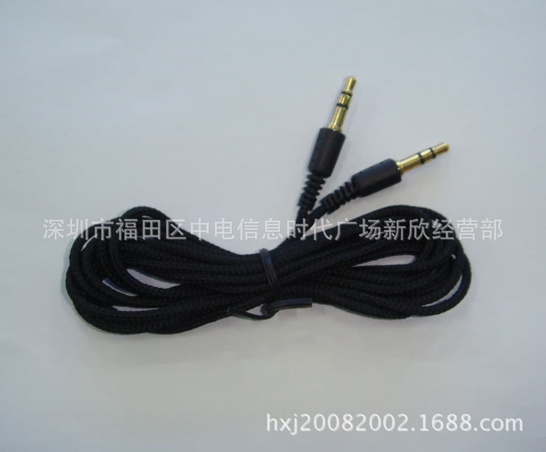 2m 3m 5m 3.5mm Braided Audio Cable AUX Car Stereo Cable 3.5mm Male to Male Recording Cable Connection Wire