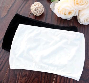 Factory production and supply] all-match edge wrapped chest flat tube top wrapped chest tube top wholesale small tube top