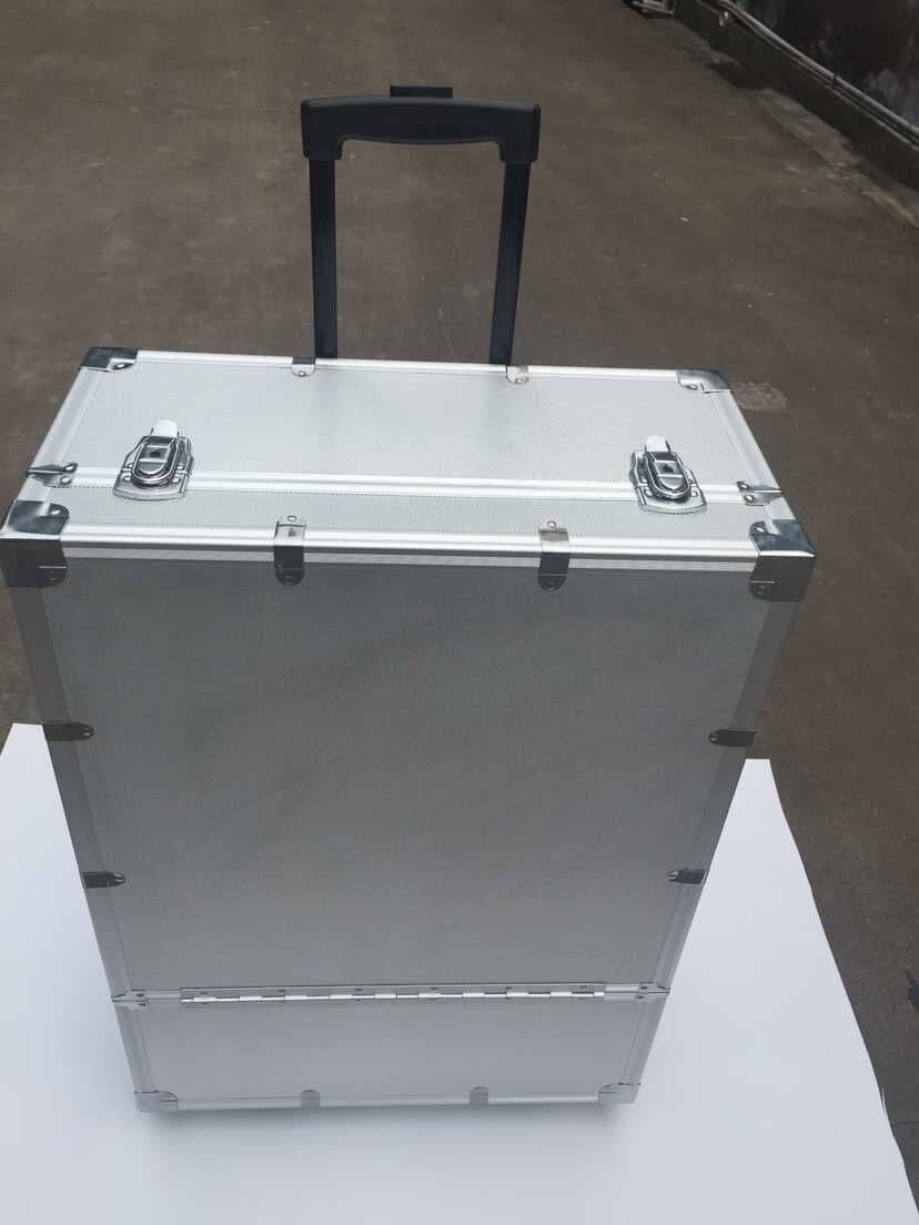 Aluminum Alloy Electrician Tool Box Full Set Hardware Tool Storage Box Multifunctional Large Capacity Trolley Case