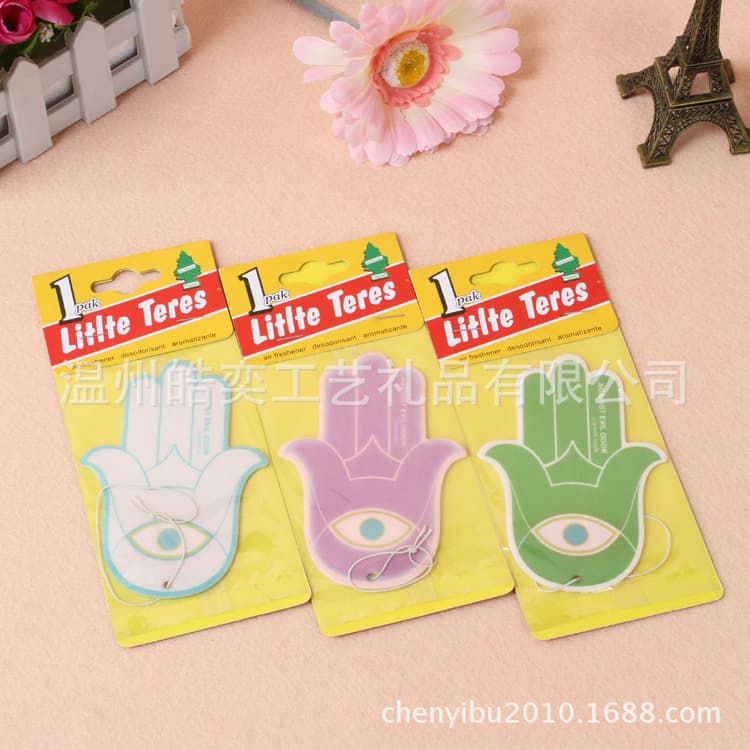 Creative promotional gifts car incense pieces car incense pieces pendant lasting solid type can be printed LOGO
