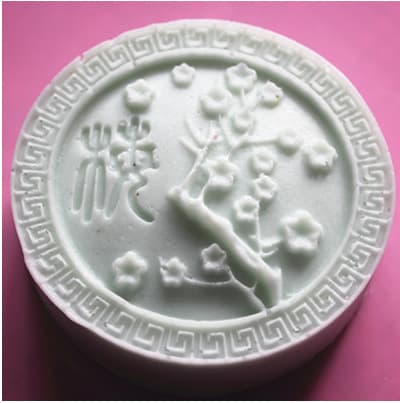 Soap Mold / Handmade Soap Mold / Silicone Mold / Candle Mold / "Plum" Character CA099