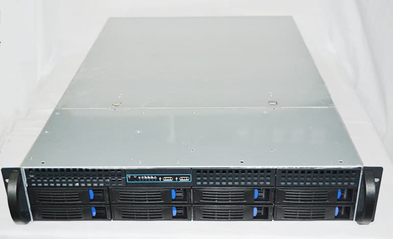 2U YT2408 Hot-Swap Chassis 8-Bay HD Surveillance Storage KTV Storage NAS Storage Cloud Storage