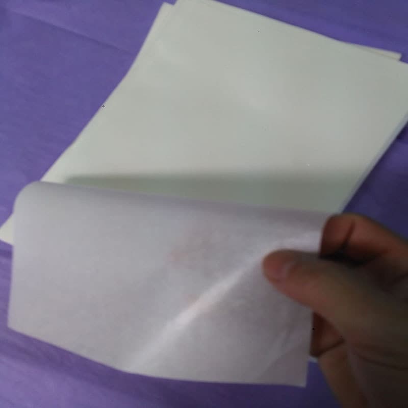 Long-term stock high-quality kraft paper, white kraft paper, handbag paper, under 60g white kraft paper with printed logo