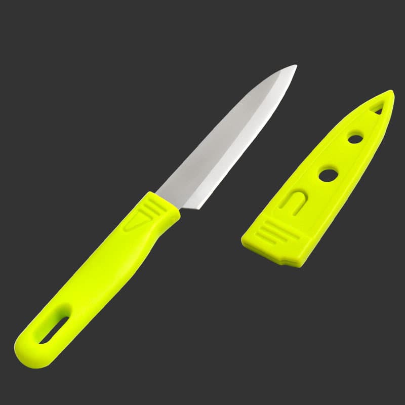 Factory Direct Portable Fruit Knife Melon Knife BBQ Knife Chicken Wing Knife Sausage Peeler Kitchen Knife