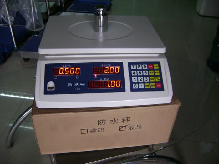 Waterproof Counting Scale, Waterproof Scale 3kg 6kg 7.5kg 15kg 30kg Electronic Scale