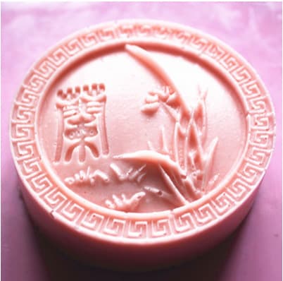 Soap Mold / Handmade Soap Mold / Silicone Mold / Candle Mold / Silicone Soap Mold with "Lan" Character