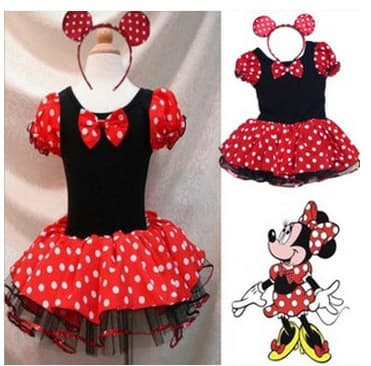 Children's Mickey Mouse Performance Costume Halloween Minnie Kids Dress Cartoon Animal Costume Toddler Mickey Mouse