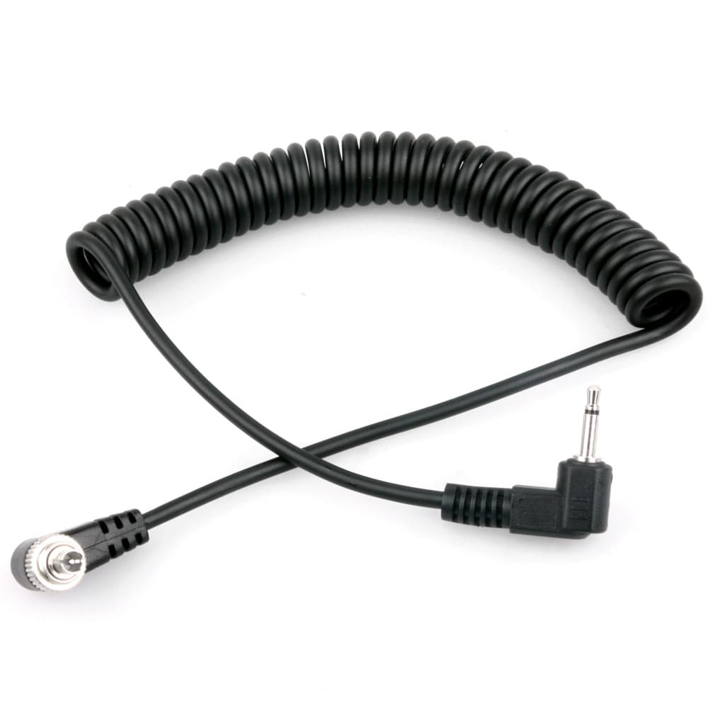 Camera Flash Trigger PC Sync Cable Length: Extends to Approx. 100cm 2.5mm Plug