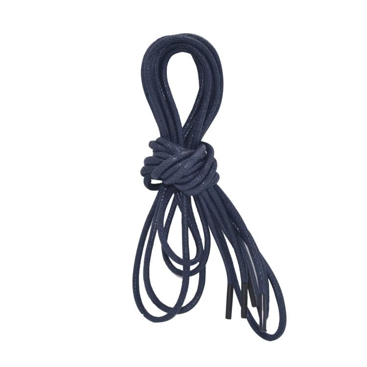 Waterproof Leather Shoes Waxed Shoelaces Multicolored Thin Waxed Rope All-Cotton Round Martin Boots