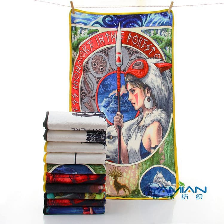 Cartoon Animation Printed Blanket Office Air Conditioning Blanket High Quality Realistic Effect Available in Specification and Pattern