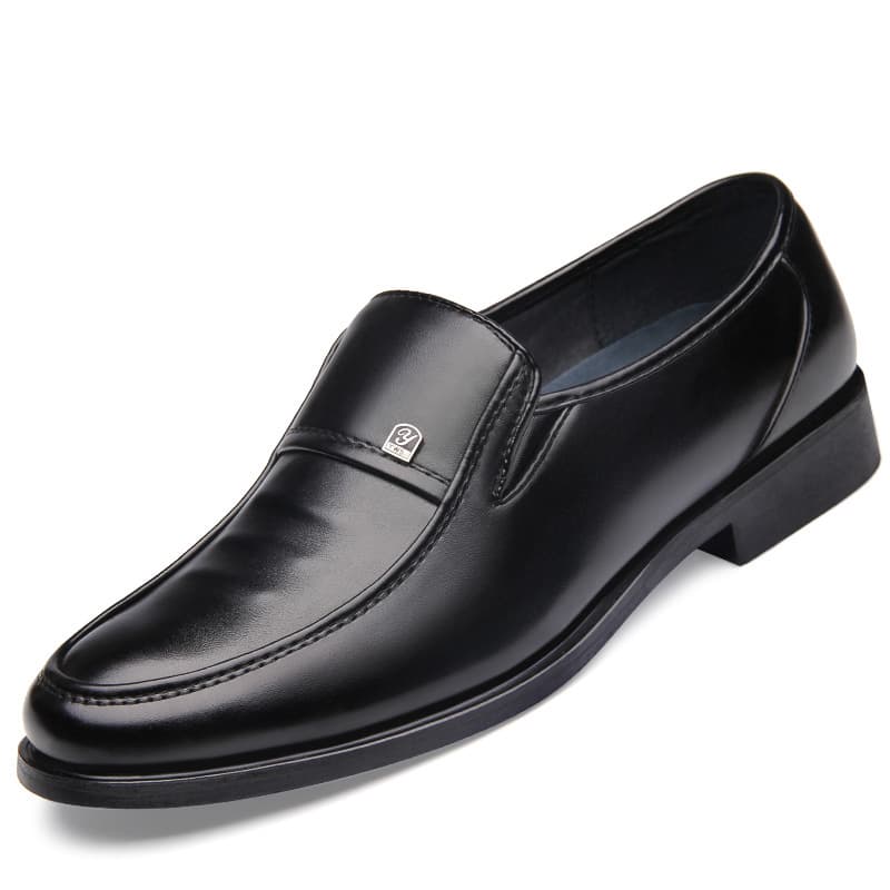Factory Direct Casual Slip-On Loafers for Men, Branded Dress Shoes, Breathable Business Formal Footwear