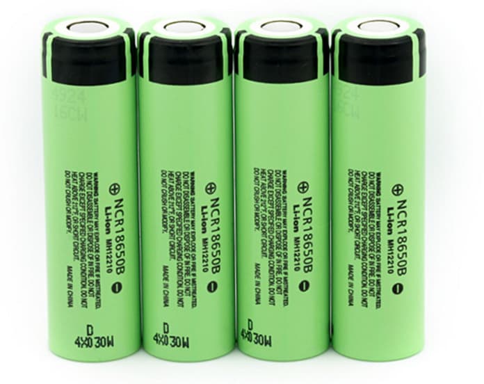 Original Panasonic NCR18650B 3400mAh High Capacity Flashlight Battery