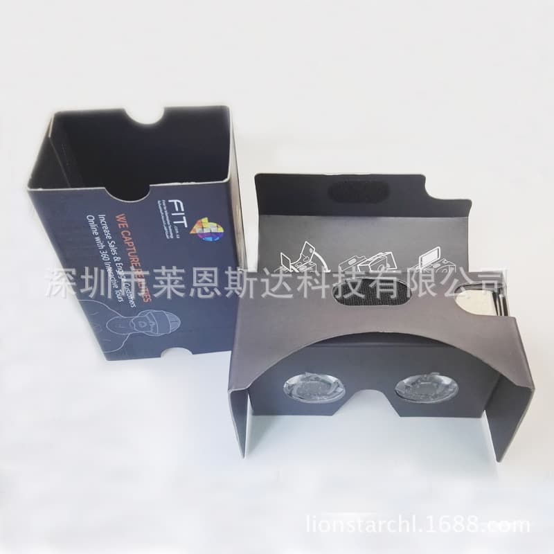 VR Cardboard Google Cardboard 2nd Gen Virtual Reality Headset Factory Wholesale