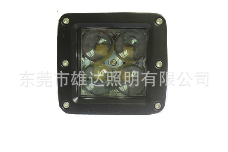 4D LED car spotlights, reversing lights, auxiliary lights, truck spotlights, 12V/24V work lights, forklift roof lights