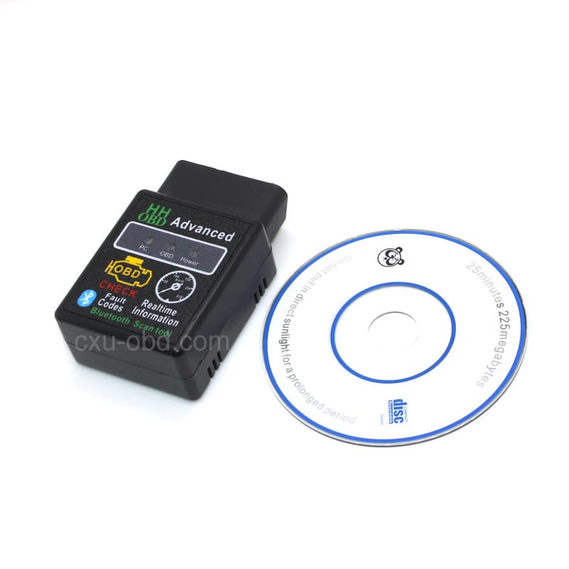HH OBD ELM327 Bluetooth OBD2 HHOBD Car Fuel Consumption Speed Detector