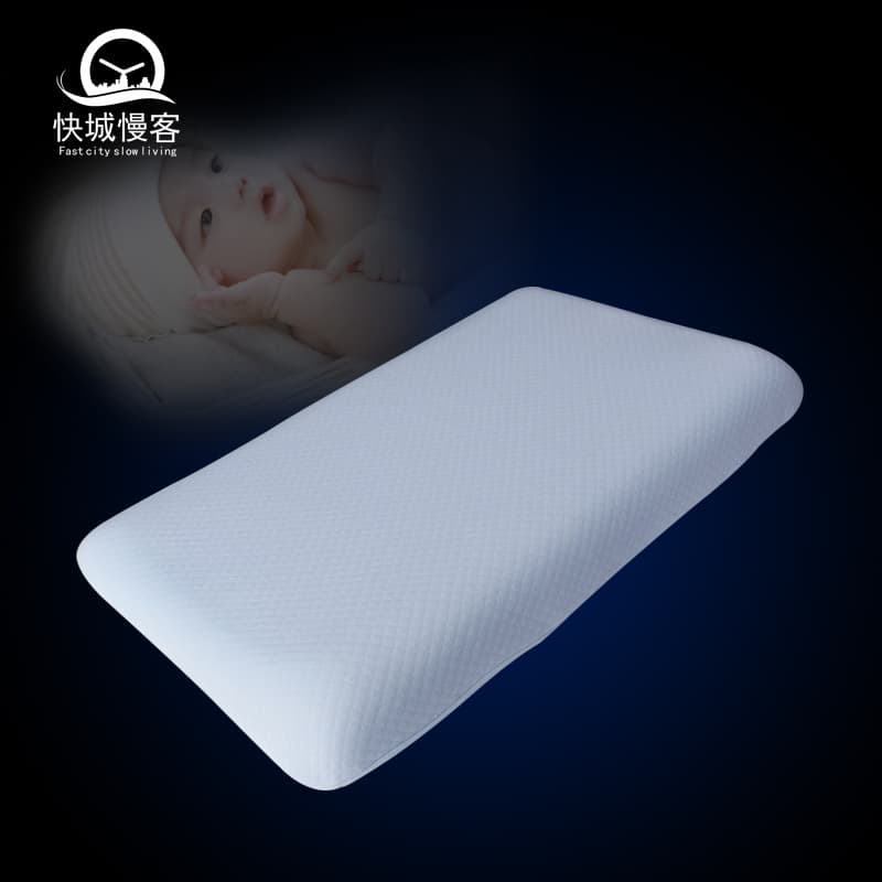 Baby Pillow Shaping Pillow Children's Memory Foam 1-3-6 Years Correction Anti-Flat Head Extended All-Season Baby Pillow Medium Size