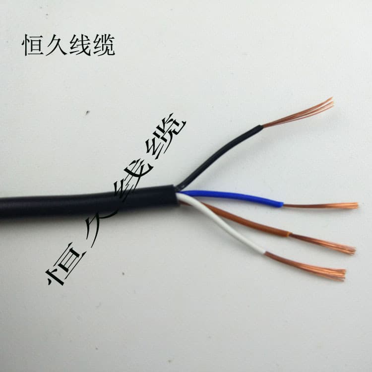 Manufacturer Supply AVVR 4*0.3mm² 4-Core Signal Cable Control Cable Sensor Wire Pure Copper Flexible Cable