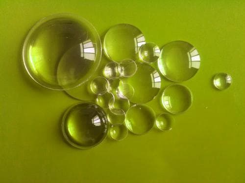 Convex Lens Factory Direct LED Lens Optical Glass Edgeless Processing, Adjustable Focus Spotlight, Flashlight