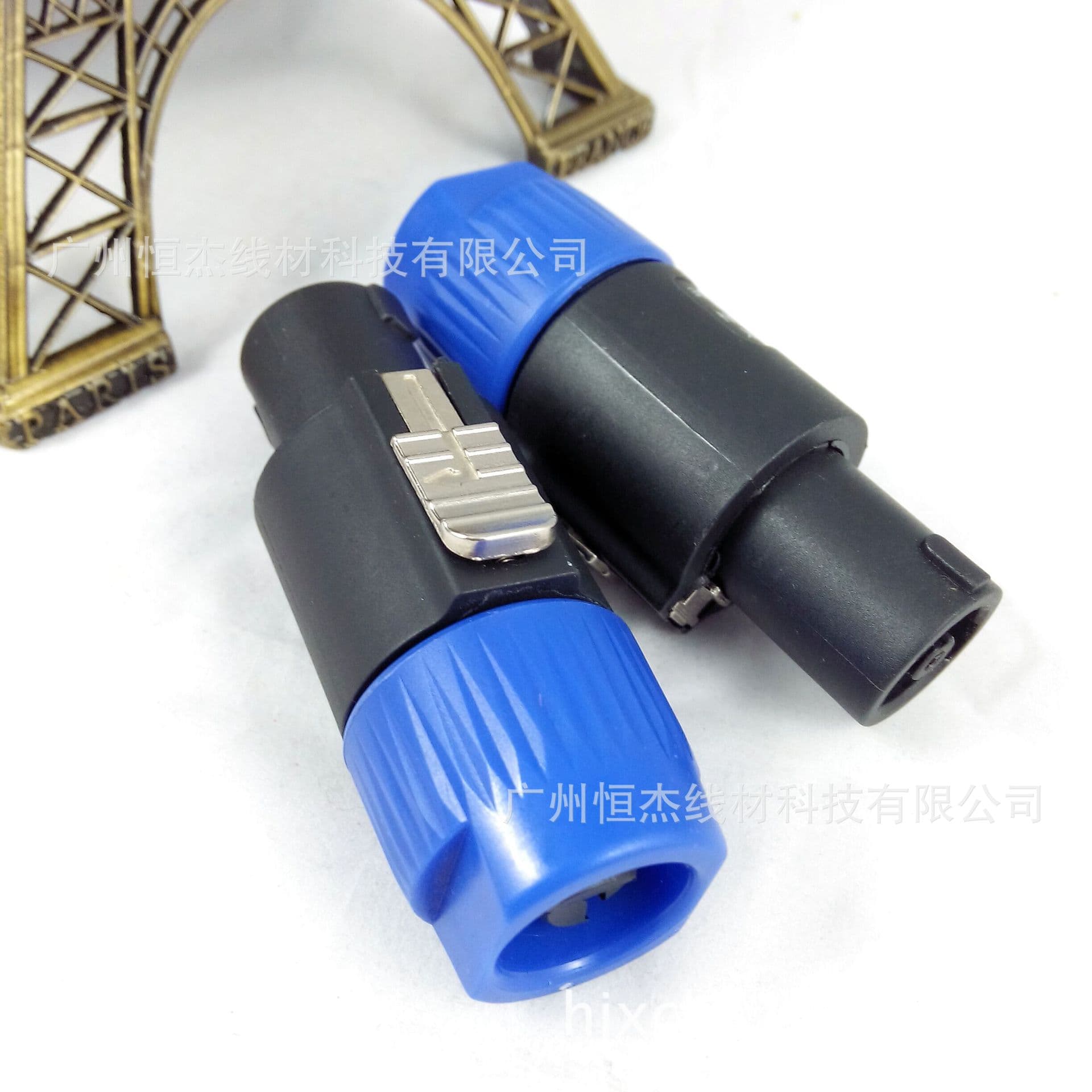 Factory Direct High Quality Audio 4-pin Professional Speaker Plug NL4FC Speaker Cable Connector Amplifier Ohm Connector