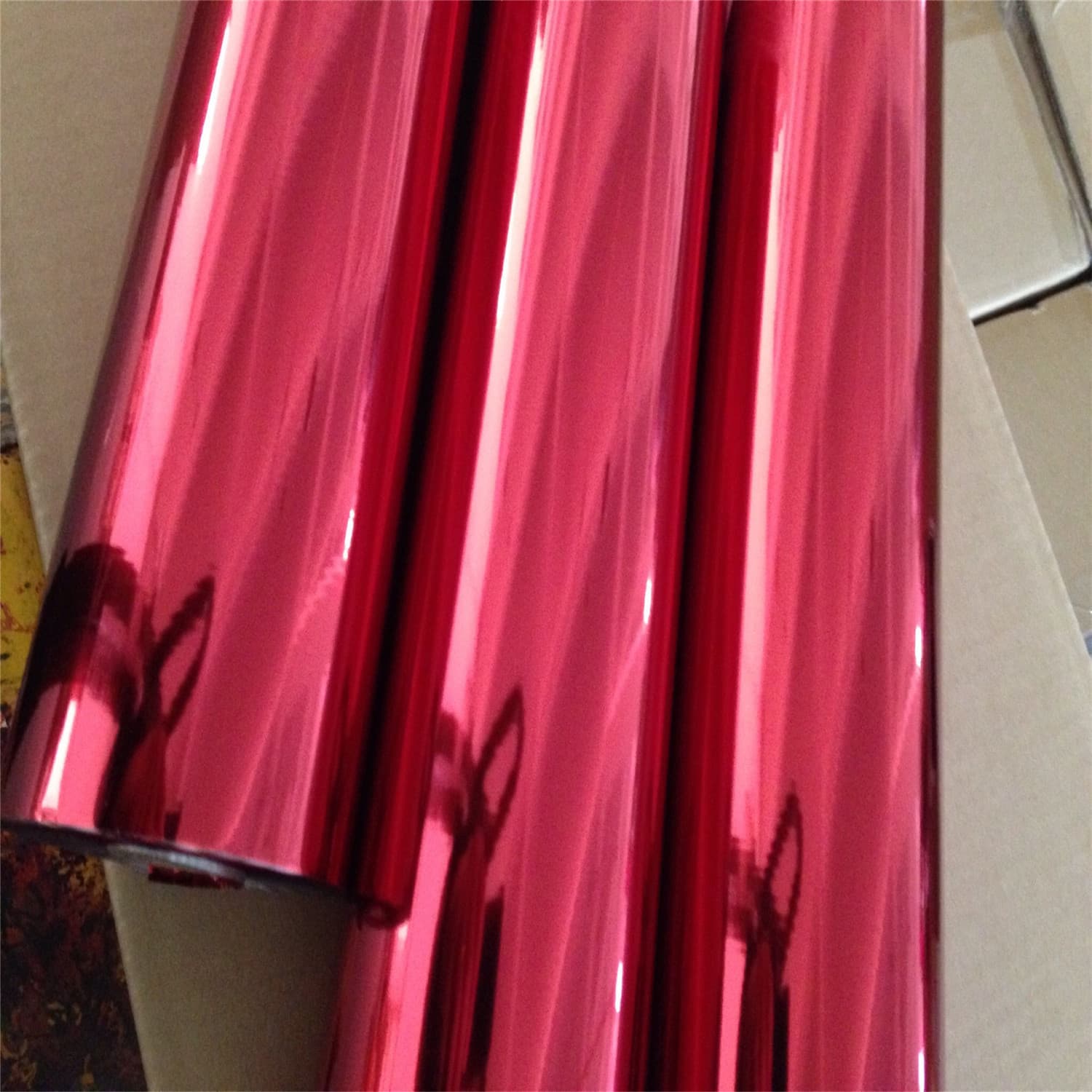 130 red hot stamping foil paper, plastic hot stamping foil paper, low temperature hot stamping paper, leather hot stamping paper
