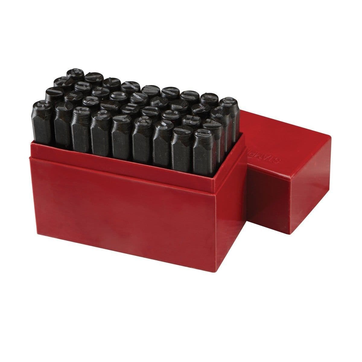36pc Letter Steel Stamp Punch, Number Steel Stamp Punch, Steel Numbers, Steel Letters, 36-Piece English Number Punch Set