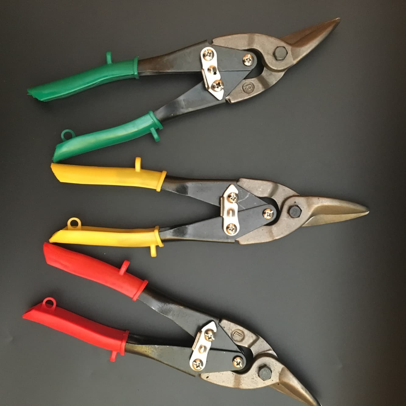 Factory Direct High-Quality Premium Guaranteed Aviation Snips Single Color Iron Sheet Scissors Cast Steel