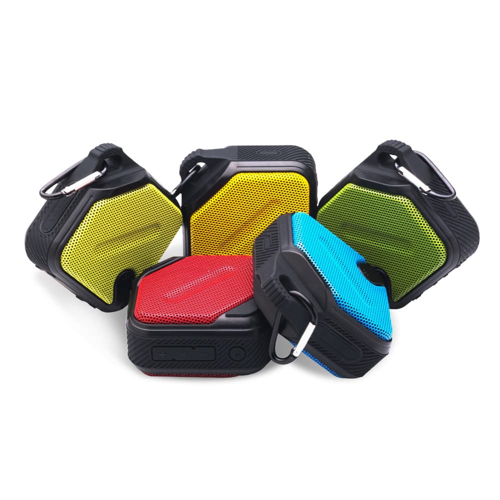 Wireless Bluetooth Speaker Iron Mesh Portable Waterproof Small Speaker Stereo Bass Mini Subwoofer Card Slot