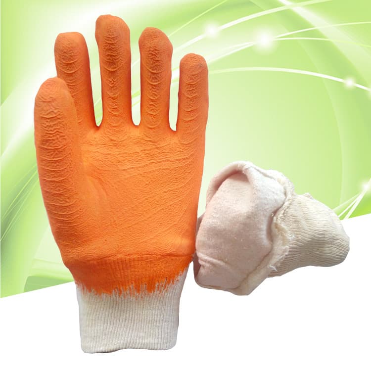 Supply Fleece-Lined Latex Wrinkle Thickened Gloves, Thermal Gloves, Work Gloves, Low-Temperature Resistant Gloves Wholesale
