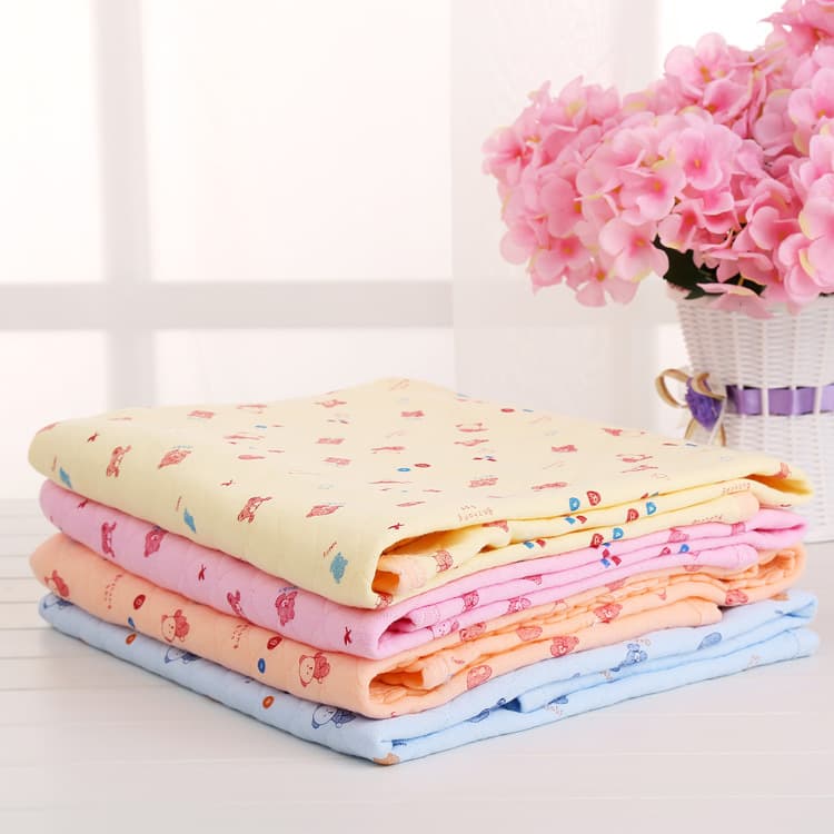 Spring and Summer Baby Thin Bag Baby Cotton Bag Single Hold Quilt Newborn Four Seasons Pure Cotton Bag Towel Knitted Hold Quilt