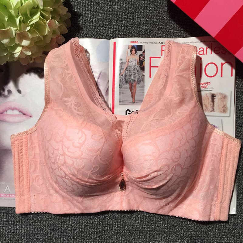Manufacturer Direct Sexy Plus Size Women's Underwear Bra Strapless Anti-Wardrobe Malfunction Push-Up Adjustable Lace Beautiful Back Bra