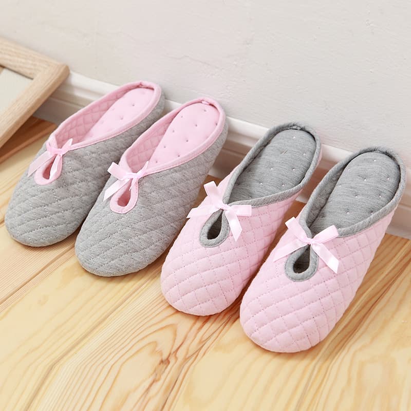 Spring and summer pregnant women's slippers spring cotton breathable home shoes soft bottom indoor home shoes maternity shoes confinement shoes