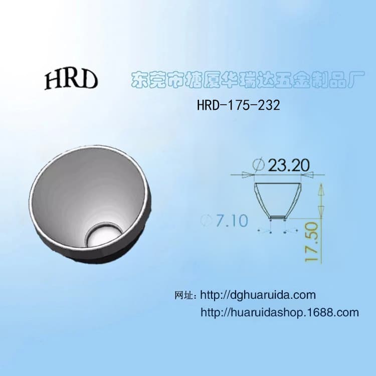Factory Direct LED High-Power Flashlight Accessories, Reflector Cup
