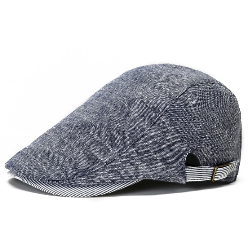 Cross-border RPET Baseball Cap - British Linen Trendy Hat, Breathable Minimalist RPET Forward Beret, Custom Factory