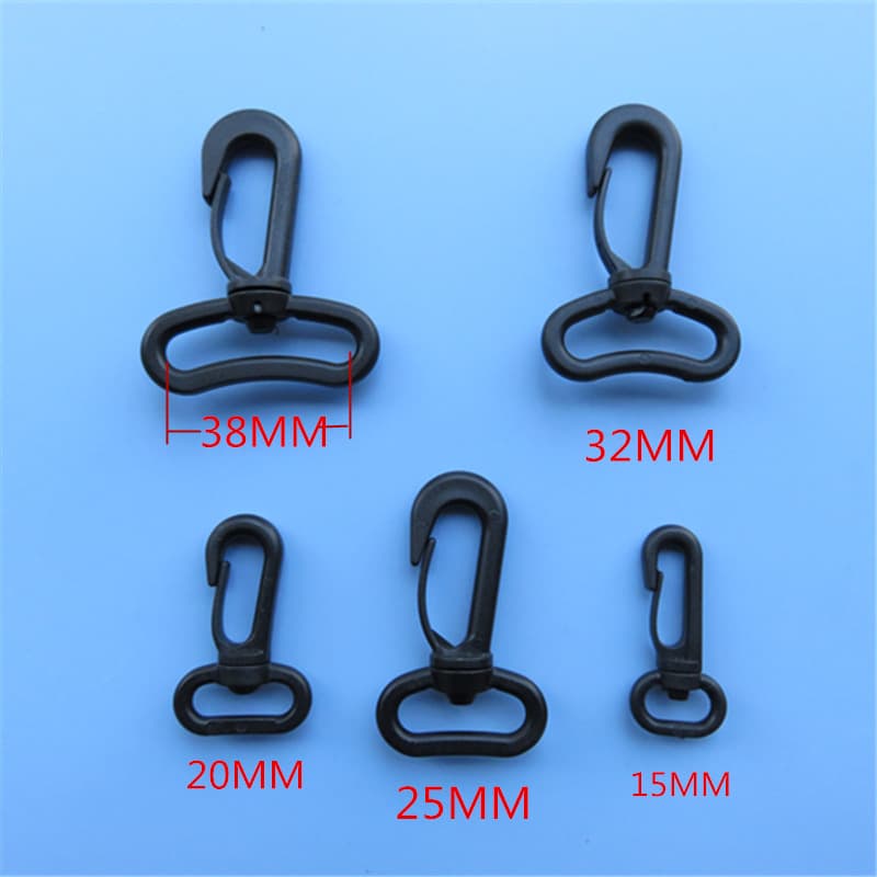 Factory Direct Plastic Buckles Wholesale Stock Luggage Accessories Hooks Plastic Hooks Hook Latches