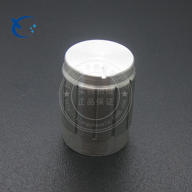 Aluminum Alloy Knob, WH148 Knob, Potentiometer Knob, 15MMX17MM, 6MM Inner Hole, Silver