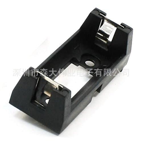 CR123A Battery Holder PCB with Pin LIR123A Battery Socket Single Cell 16340 Battery Box 3V