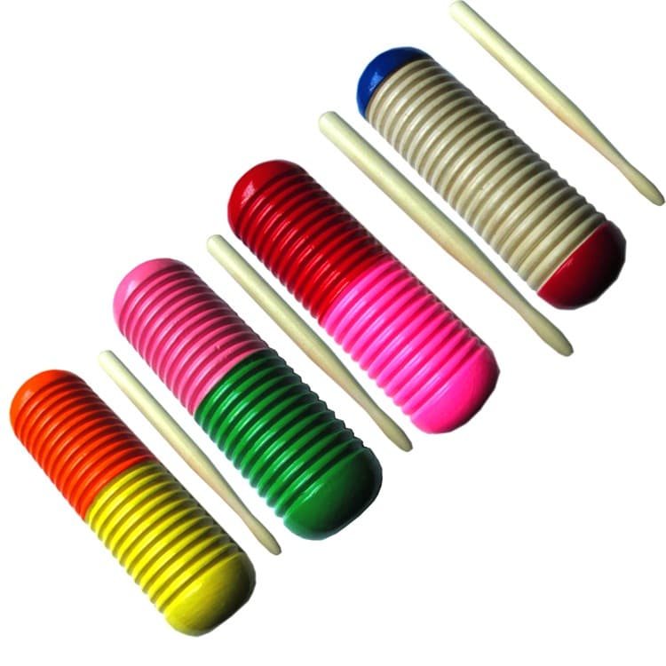 Orff Export Threaded Small Single Ring Children's Early Education Percussion Instrument Ring Tube Frog Tube Music Teaching Aids
