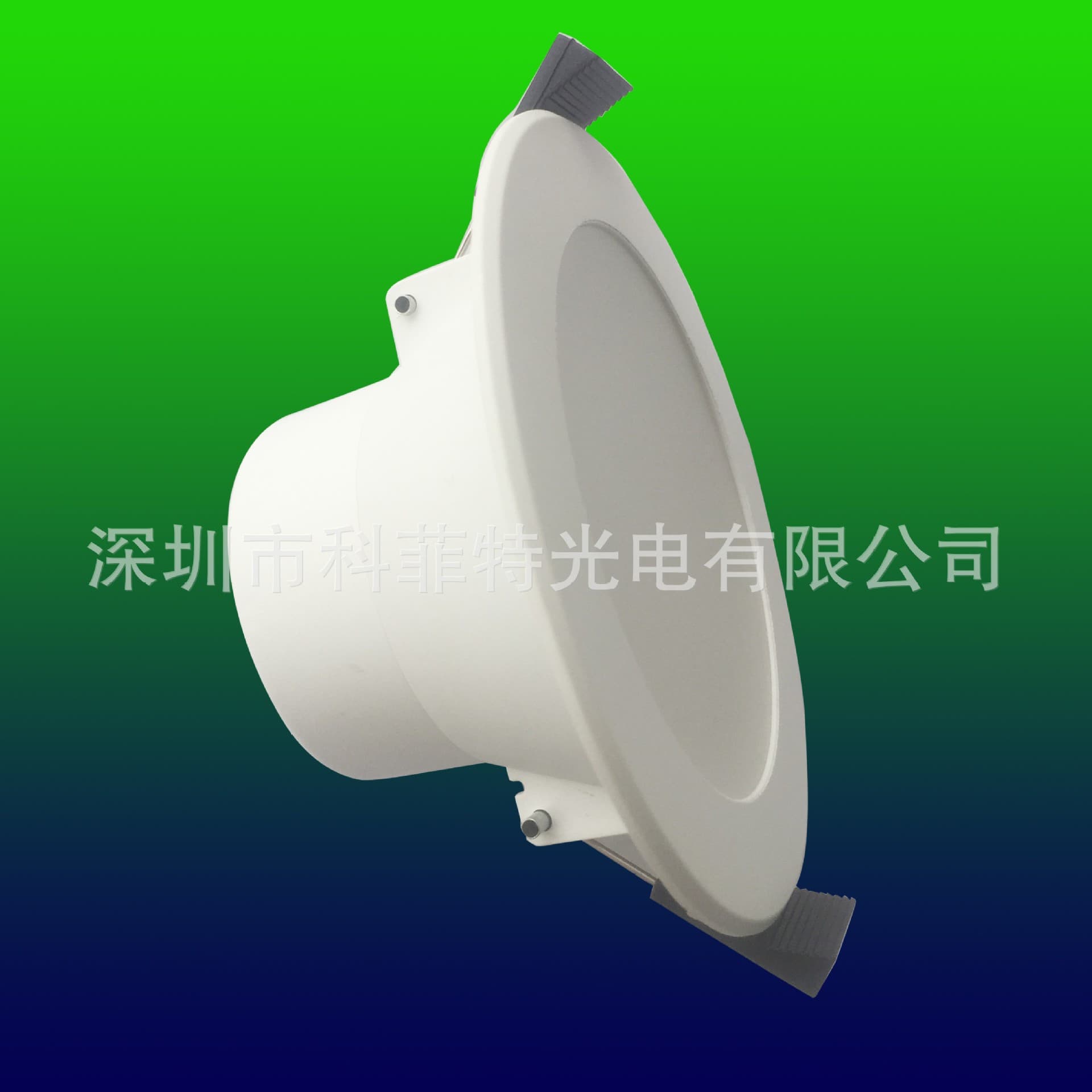 Supply New Plastic-coated Aluminum Downlight Housing Kit LED Plastic-coated Aluminum Downlight Housing LED Downlight Housing