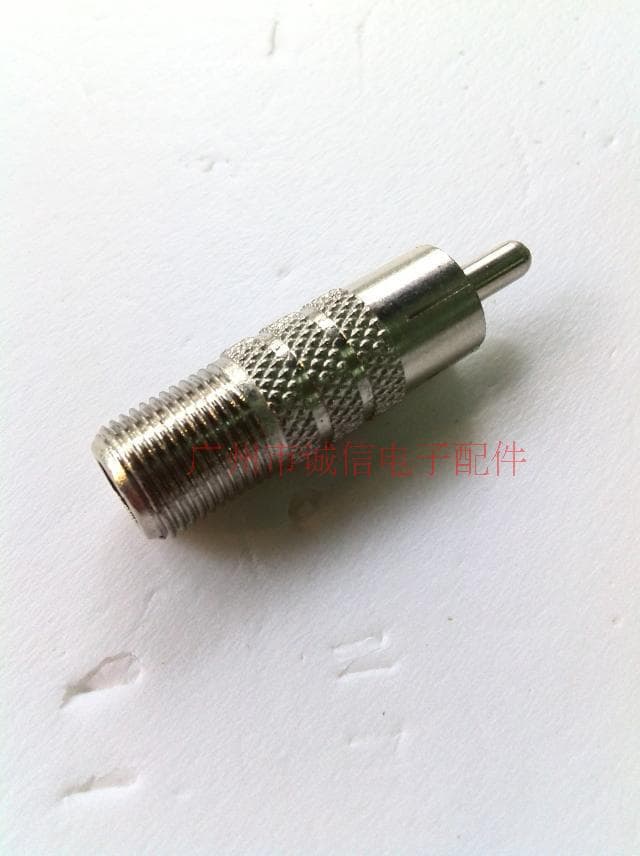 Imperial F Head to Imperial F Female to Lotus F Female to RCA AV Male to Imperial F Female