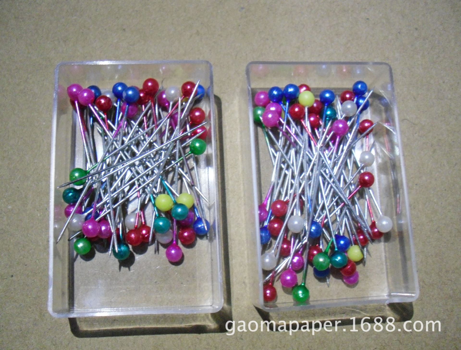 Quilling pins, positioning pins, thumbtacks, DIY handmade pins, boxed pins