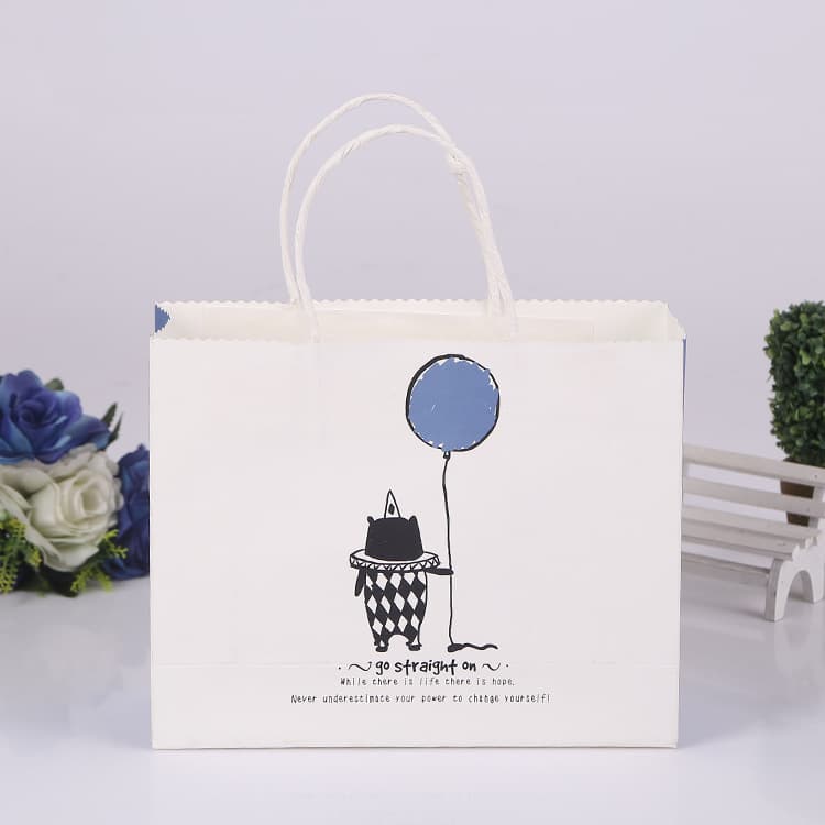 Men's and Women's Clothing, Underwear, and Handbags Packaging Bag, Creative Gift Tote Bag Red, Custom Corporate Advertising Tote Bag