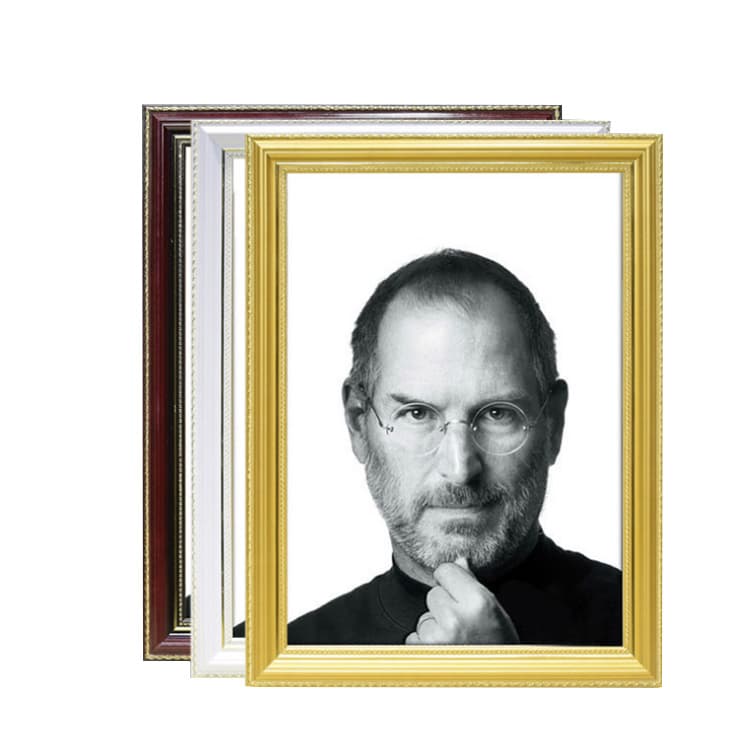 Solid Wood Photo Frame, Memorial Frame for Elderly A3 16 inch 12 inch Creative Studio Frame A4 Frame Wholesale