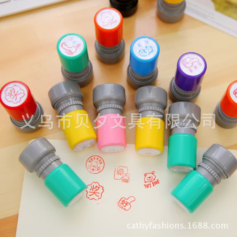Office Cultural Supplies Stamp Pad Ink Refill Ink Cartridge Replacement Black Color 6ml Capacity