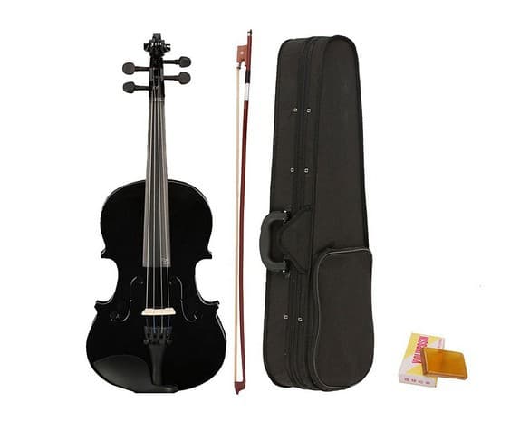 Black Plywood Violin for Practice