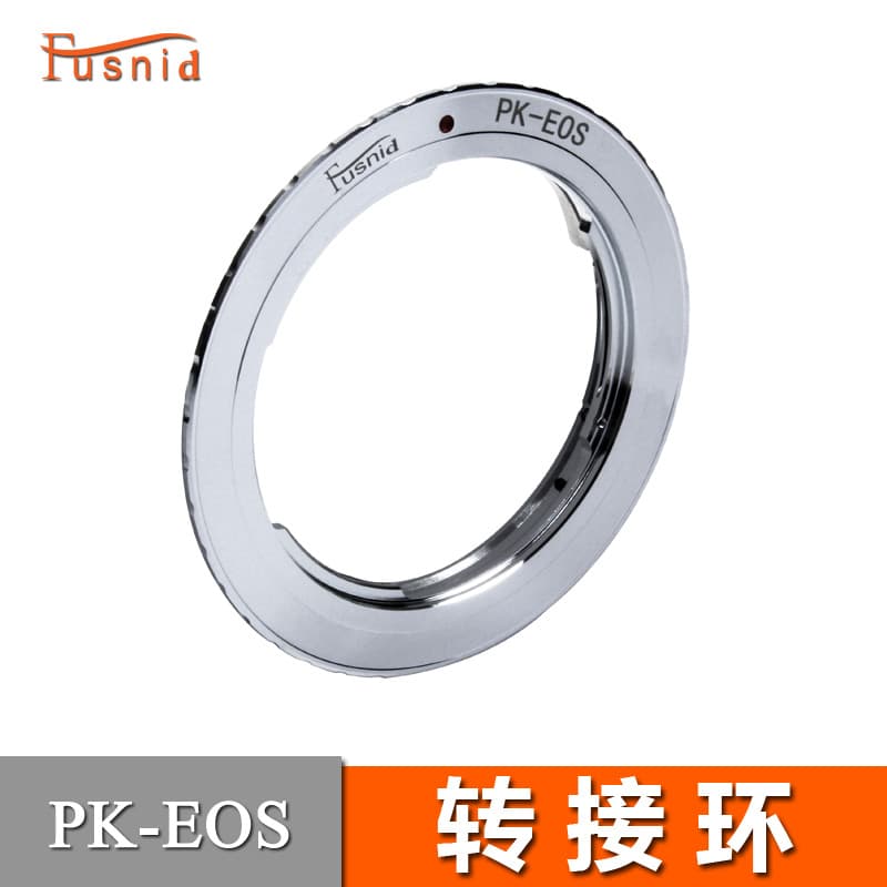 FUSNID adapter for Phoenix Ricoh PK lenses to Canon EF EOS bodies (PK-EOS type).